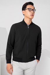 228JM22067-ĐEN Ảnh của Áo Jacket 1 lớp nam 228JM22067