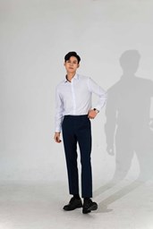 20240109_4gYpNjOaPZ Ảnh của Áo sơ mi nam dài tay công sở Dugarco hoạ tiết kẻ sọc nhỏ - 238SM21091