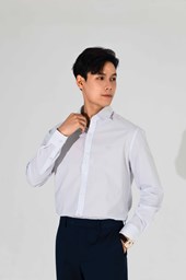 20240109_saawsWxts3 Ảnh của Áo sơ mi nam dài tay công sở Dugarco hoạ tiết kẻ sọc nhỏ - 238SM21091