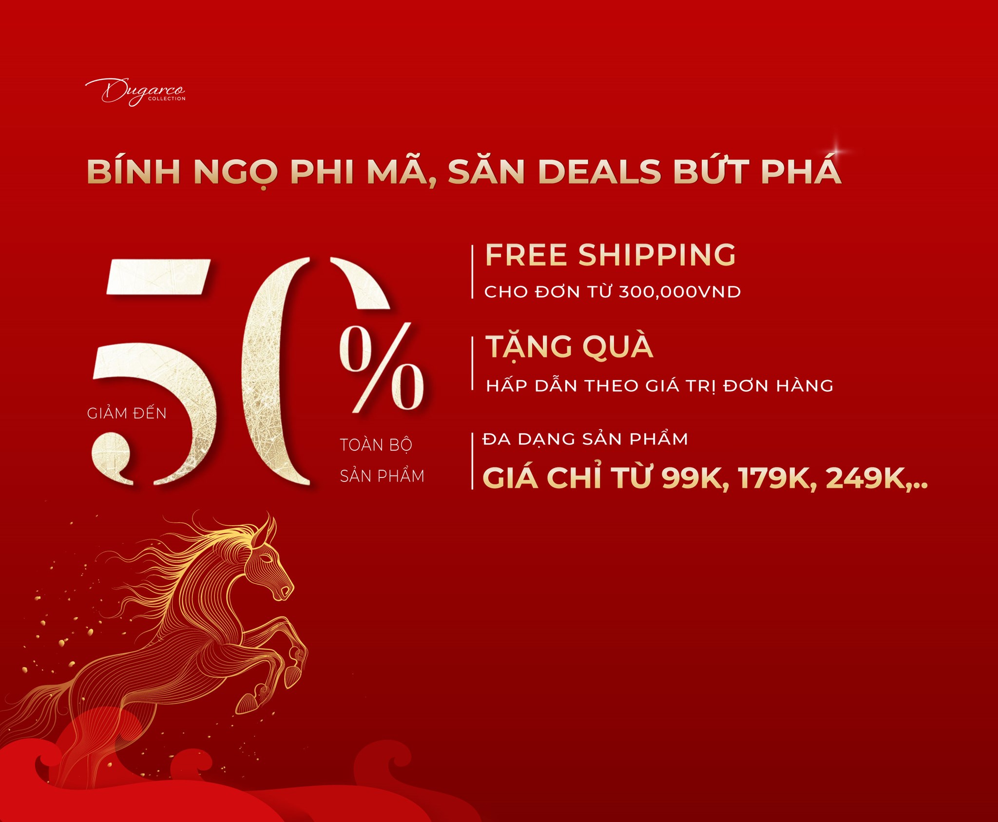 BÍNH NGỌ PHI MÃ - SĂN DEAL BỨT PHÁ