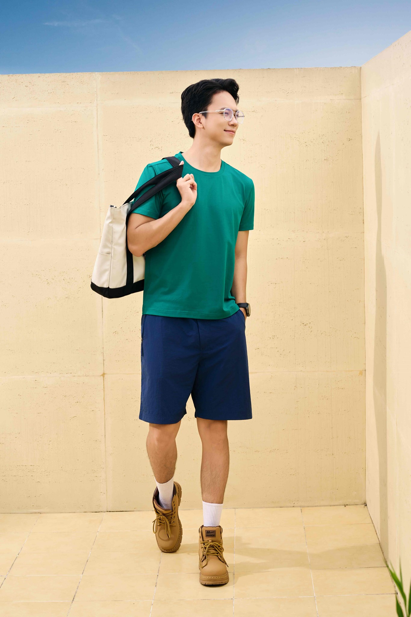 Ảnh của Áo T-Shirt nam ngắn tay-238TSS22135